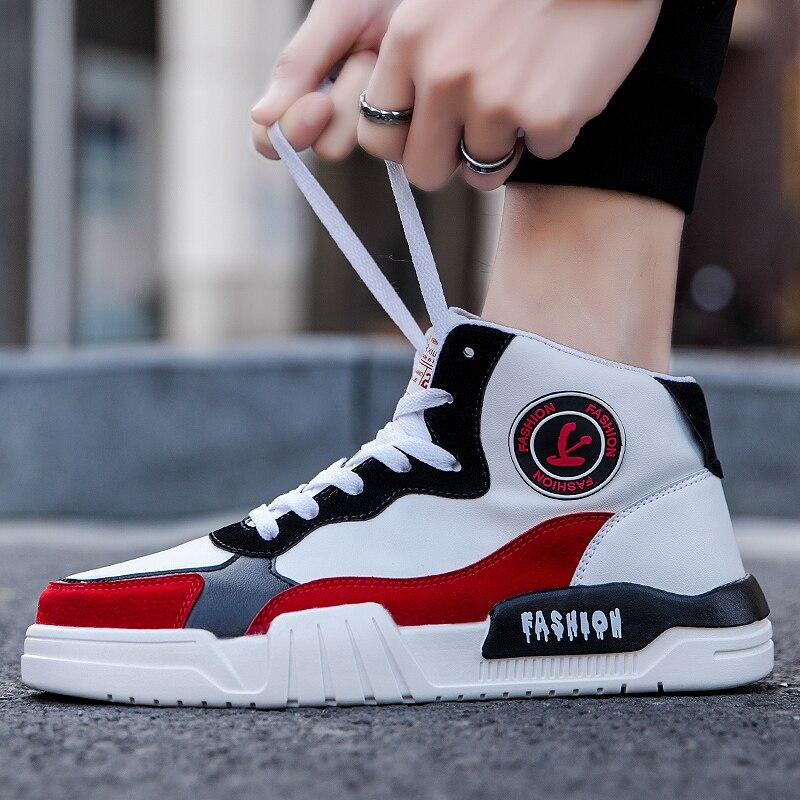 Мужские кроссовки из искусственной кожи — фото 5