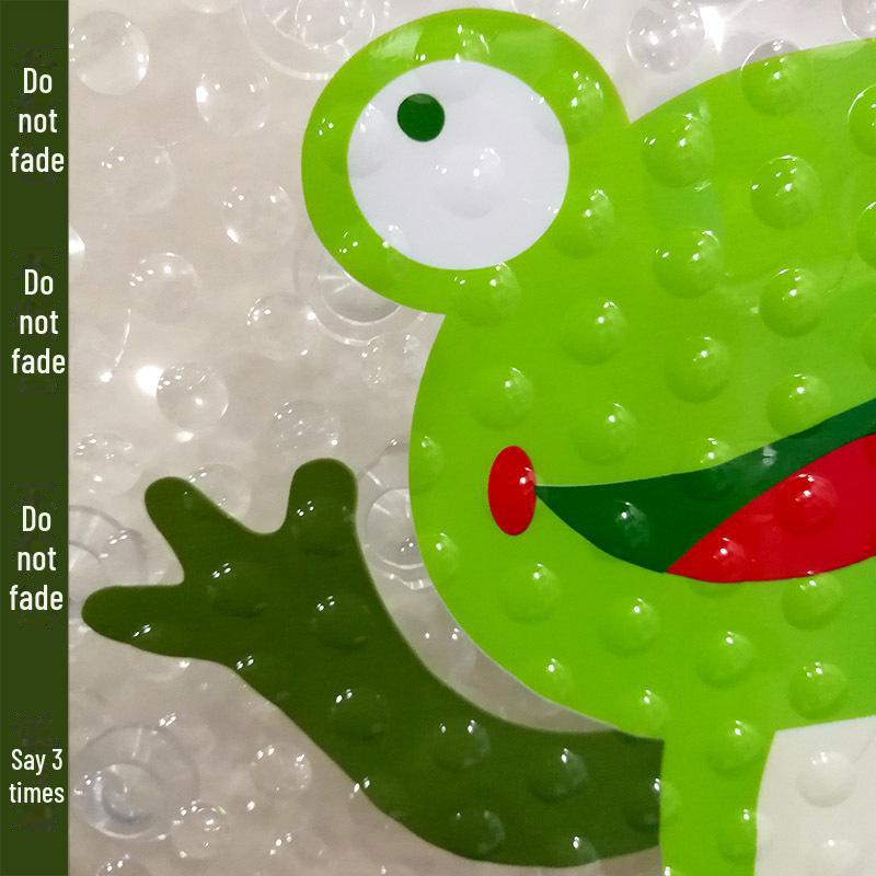 Children's Cartoon Anti-Slip Waterproof PVC Bathroom Mat