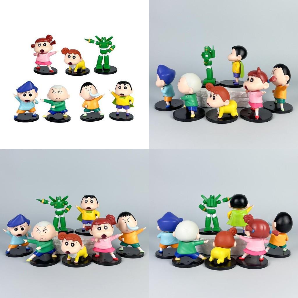 Chan Shin Crayon Pvc Action Figures Model Toys Desktop Decoration Gifts Kids