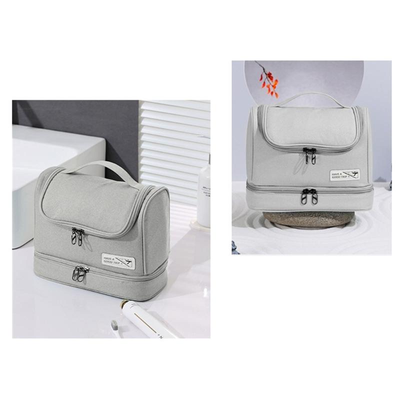 Women Men Travel Wash Necessaries Cosmetic Bag Large Capacity Professional Dry And Wet Separation Case Toiletry Handbag
