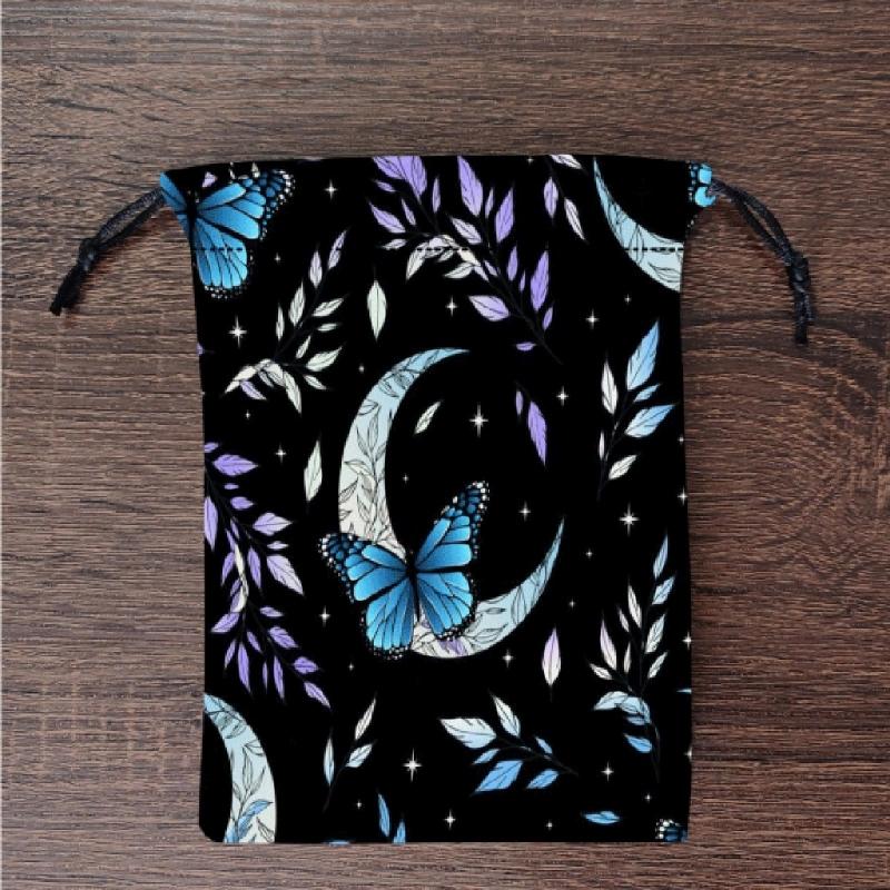 Drawstring Pouch Bag Divinations Tarots Bag Game Dices Oracles Cards Stored Bag