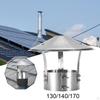 Chimney Cap Cover Pipe Rain Roof Stainless Steel for Ducting
