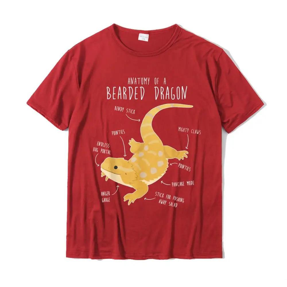 Adult Bearded Dragon Anatomy TShirt Stylish and Cool Print Perfect for Reptile and Lizard EnthusiastsWomen Clothing Fashion