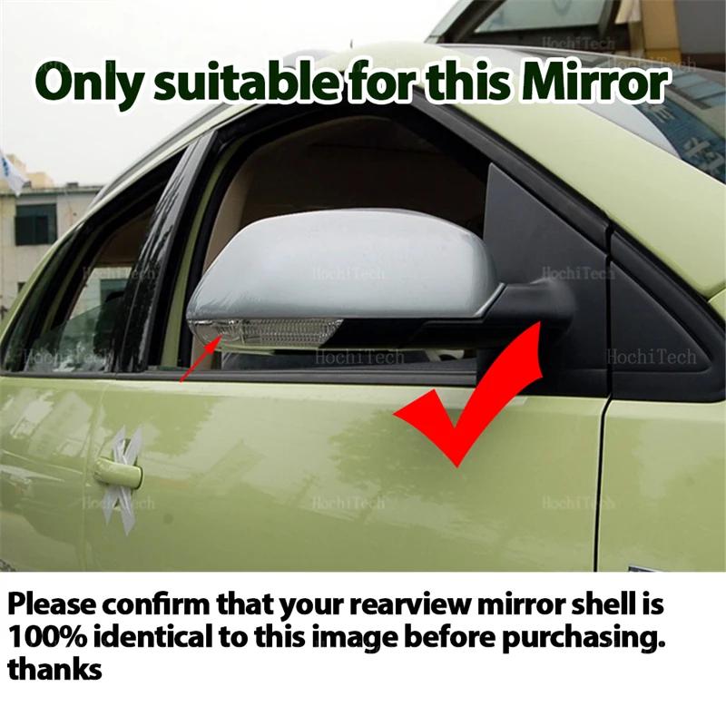 for VW Volkswagen Polo Vivo GTI 4 MK4 Facelift 2006 2007 2008 2009 2010 Car Left & Right Side Mirror Glass Rear View