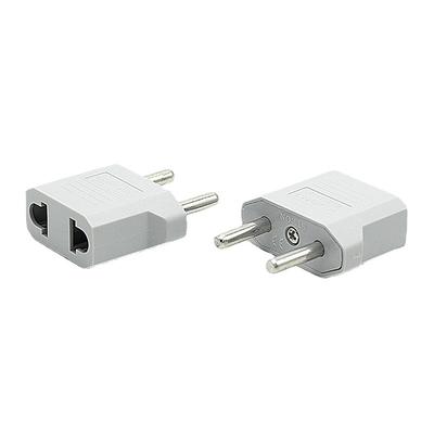 New 5/10Pcs Us To Eu Conversion Plug Eu To Us Us To Au Flat Plug To Dual Use
