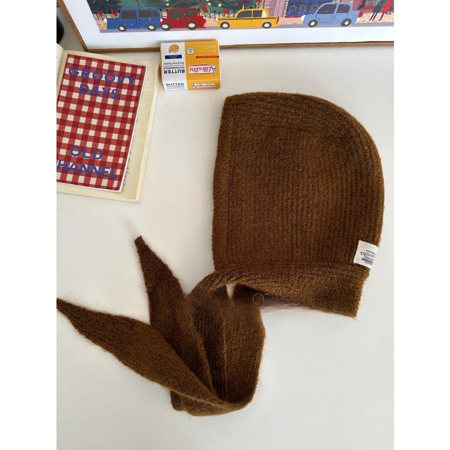 

Вязаная шапка-бини для мужчин и женщин, зимняя теплая, унисекс, шапка с капюшоном, шарф-воротник для шеи, шапка, лыжная шапка-бини, шапки для холодной погоды, шапки-балаклавы, шапочка M(56-58CM) коричневый