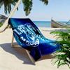 1. FC Magdeburg Print Beach Towel, Large Soft Quick Dry Towel for Beach Camping Swimming