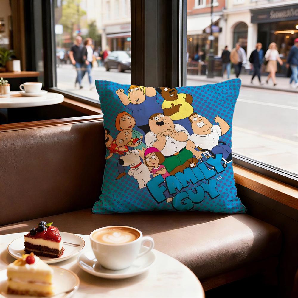 Cartoon Family Guy Cushion Cover Decorative Cushions Covers Cover Sofa x Pillow Piece x x Pillowcase