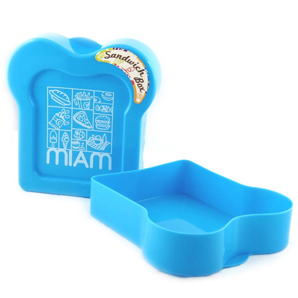 Les Trésors De Lily [M3961] - Blue 'Coloring' Sandwich Box