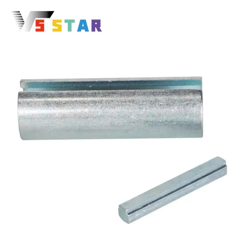 Durable 1-3/4'' Engine Pulley Crankshaft Sleeve Adapter Predator 3/16-1/4" with 1pcs Step Key Gas 5/8-3/4" Sliver LBJ-1024