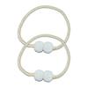 1 Pair Magnetic Curtain Tiebacks, Woven Rope Beaded Curtain Holders, Decorative Drapery Holdbacks for Living Room Bedroom