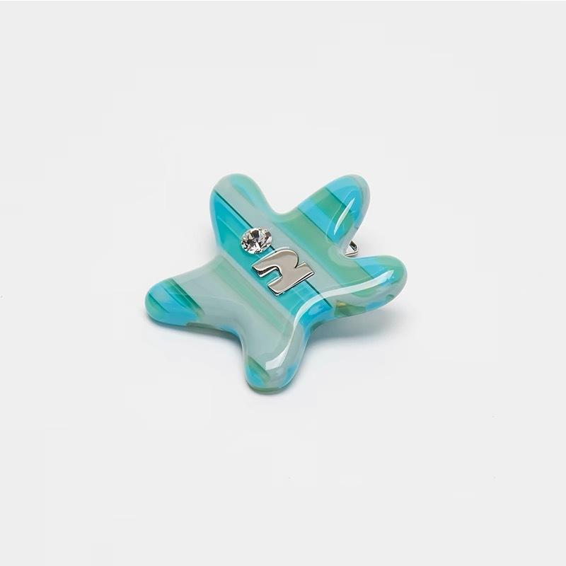 

Multicolor Starfish Hair Clip Simple Colorful Side Clip Headwear For Women Girls Versatile Hair Accessories Gifts