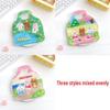 Christmas Cute Cartoon Handbag: Soft, Self-Sealing Storage Bag for Jewelry, Snacks, and Small Items