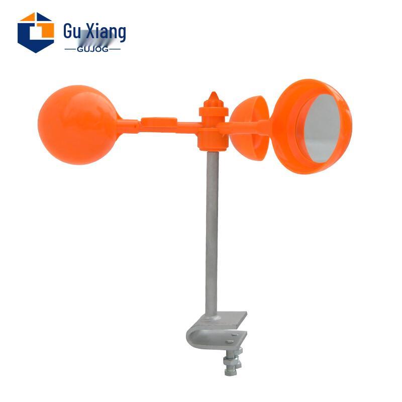 Wind-Powered Flashing Bird Repeller for Power Lines