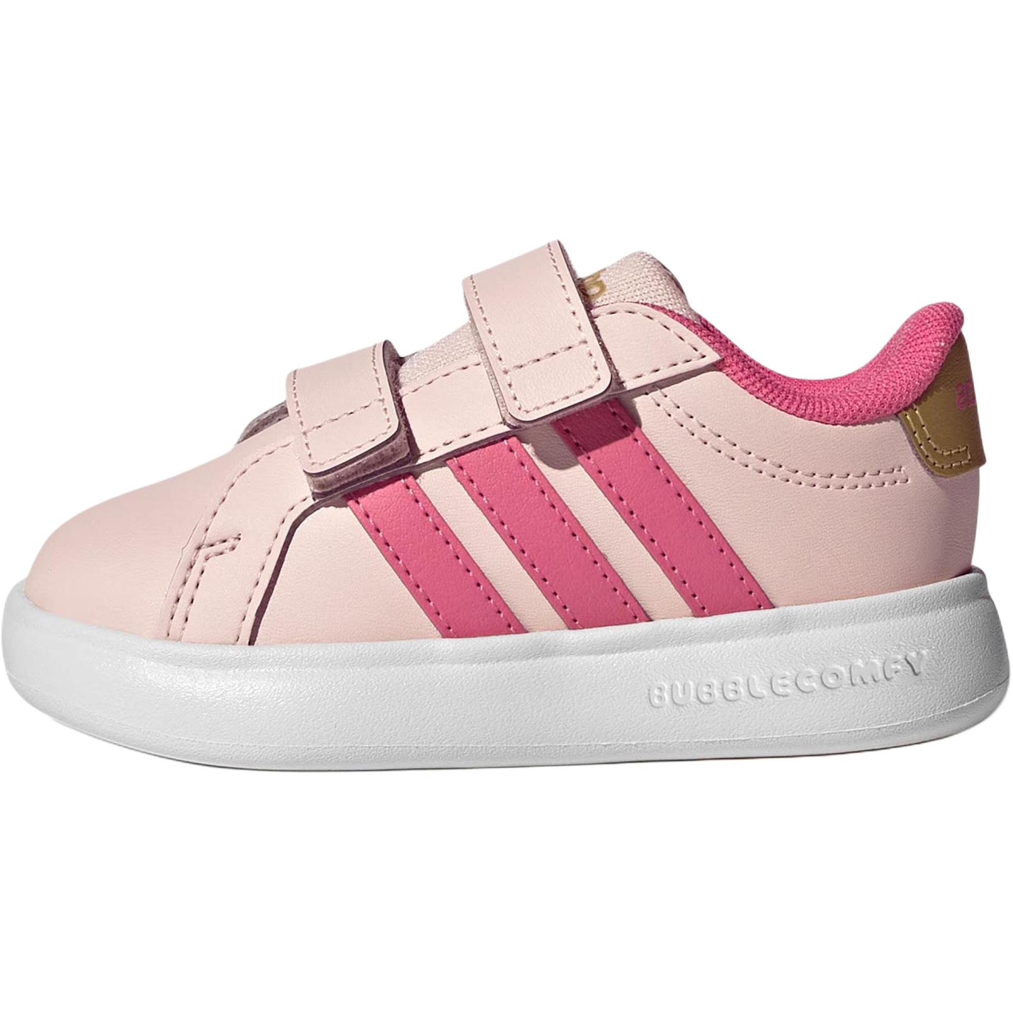 

Adidas GRAND COURT 3.0 Low top Toddler Shoes Pink Infant And Toddler KI3238 26