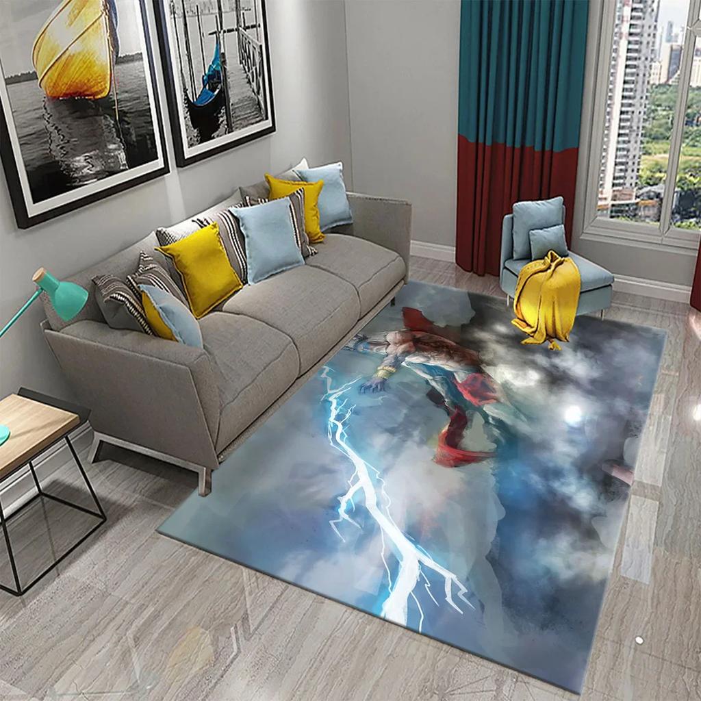 3D Ancient Greek Mythology Carpet for Non-slip Doormat Kitchen Bathroom Mat Living Room Floor Carpet Welcome Bedroom Decor Rugs