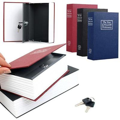 Creative Booksafe Lock Key Book Safe Diversion Secret Hidden Security Stash Box