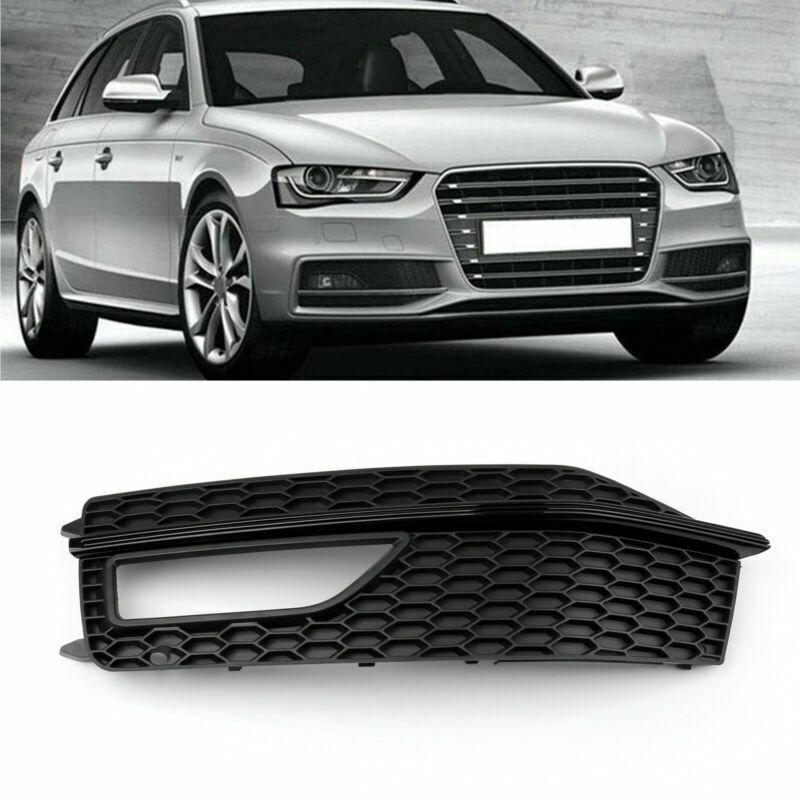 1x Left Bumper Fog Light Lamp Cover Grille Grill For A4 S-line S4 13-15