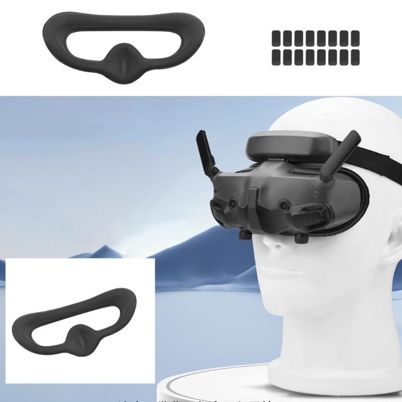 VR Face Cover Comfortable & Breathable Virtual Reality Glasses Replacement Soft Cushion Pad for Avata 2 VR Glasses