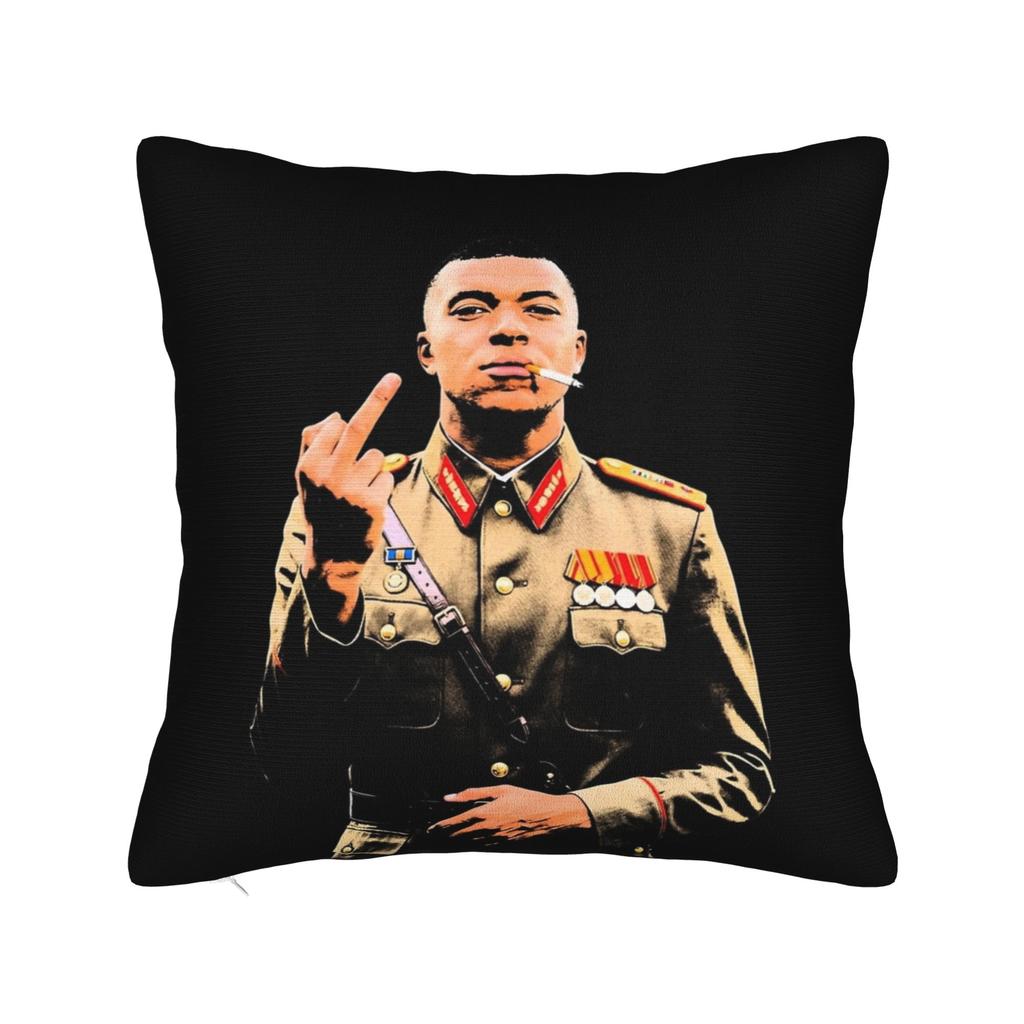 M-Mbappe Dictator Meme Pillowcase Printing Cushion Cover Gift  Throw Pillow Case Cover Home Square
