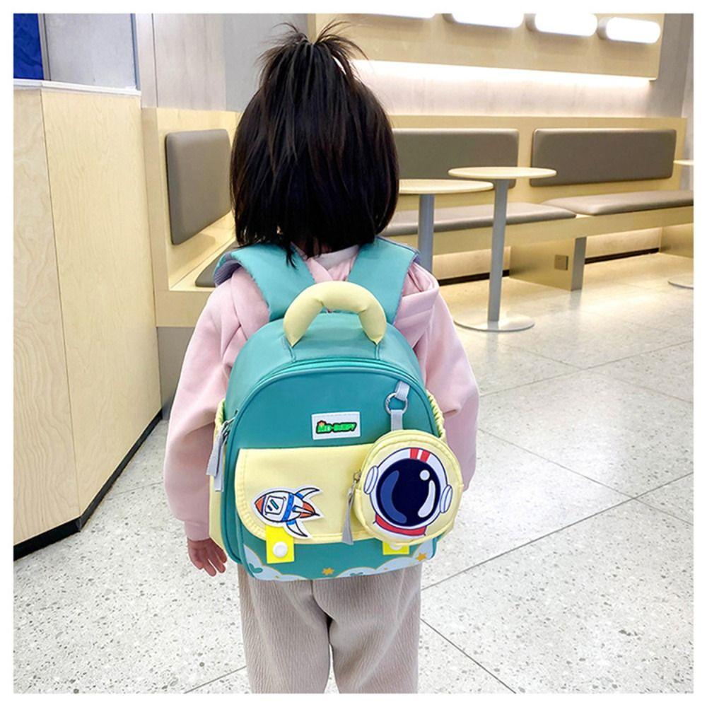 Adjustable Straps Kindergarten School Bag Animal Patterns Children's Backpacks Back To School