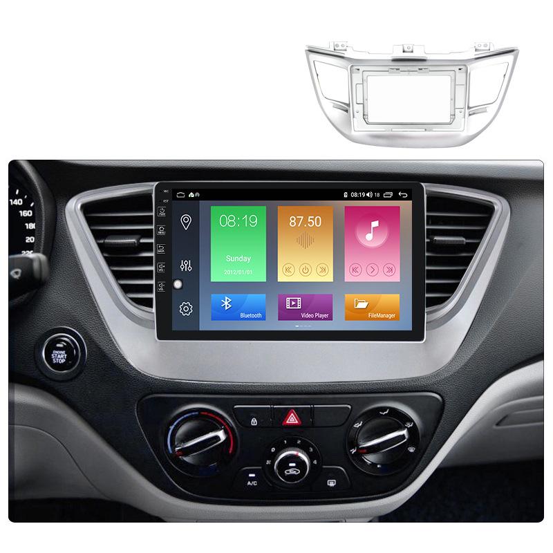 Android Large Screen Navigation System for 2015-2018 Hyundai Tucson with Variable Frame Wiring
