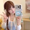 Adorable Bear Blue Raincoat iPhone 17/16 Pro Max/15/14 Case – New Style for Women