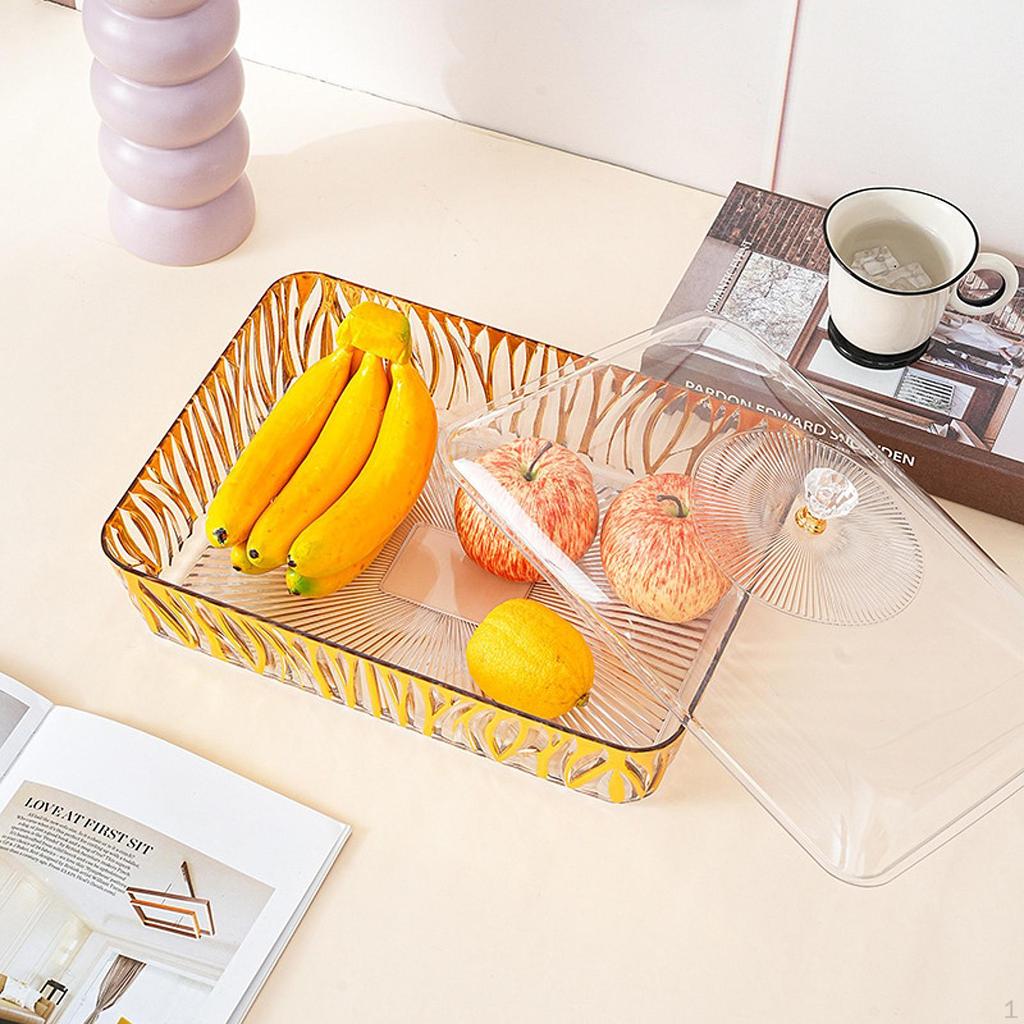 Serving Tray Fruit Decorative Creative Organizer Storage Container for Anniversary Celebrations