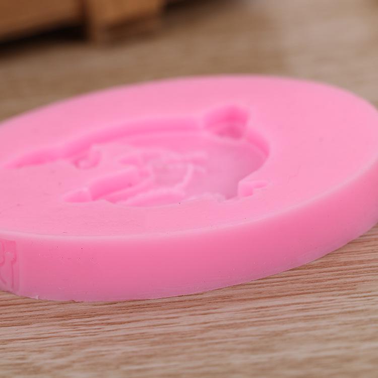 Handmade soap mold cartoon dolphin cake mold silicone cake mold