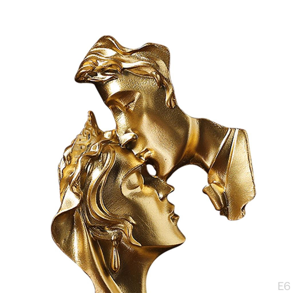 Day Present Statue Couples Sculpture Elegant Durable Desktop Models Art Meaningful Appearance