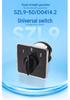 Zhuochao SZL9-50/D0414.2 Universal Changeover Roller Switch (Equivalent To LW31 GLE9 EP)