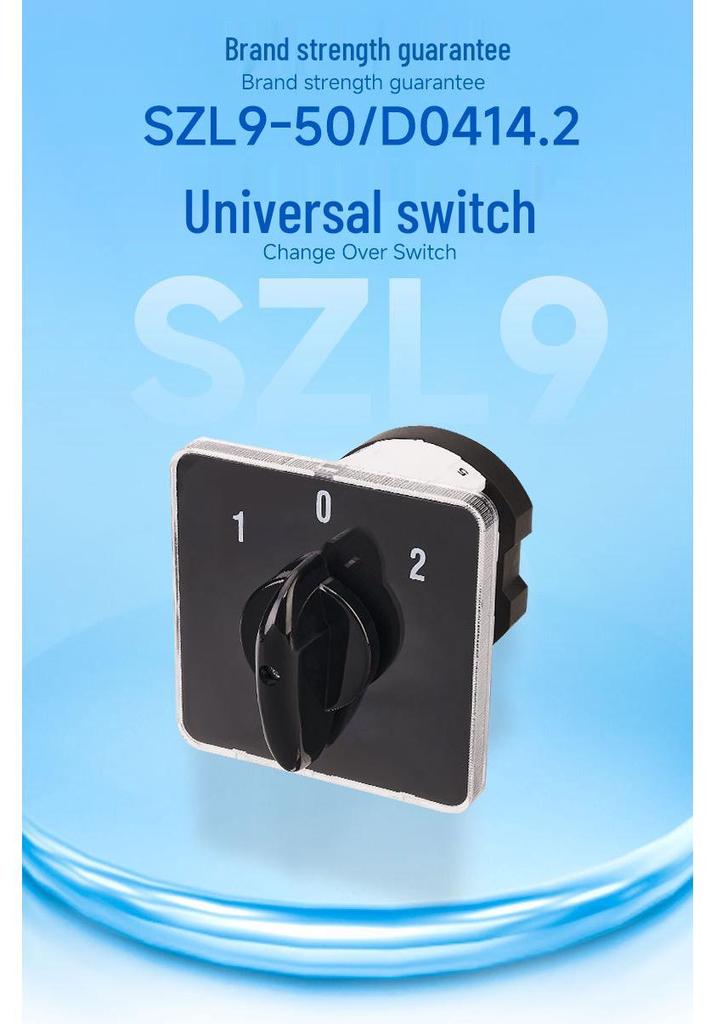Zhuochao SZL9-50/D0414.2 Universal Changeover Roller Switch (Equivalent To LW31 GLE9 EP)