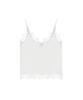 Nigaennikol Lace Trim Sleeveless_Ivory