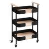 5five - Dessertes 3 Niveaux En Bois "blackwood"