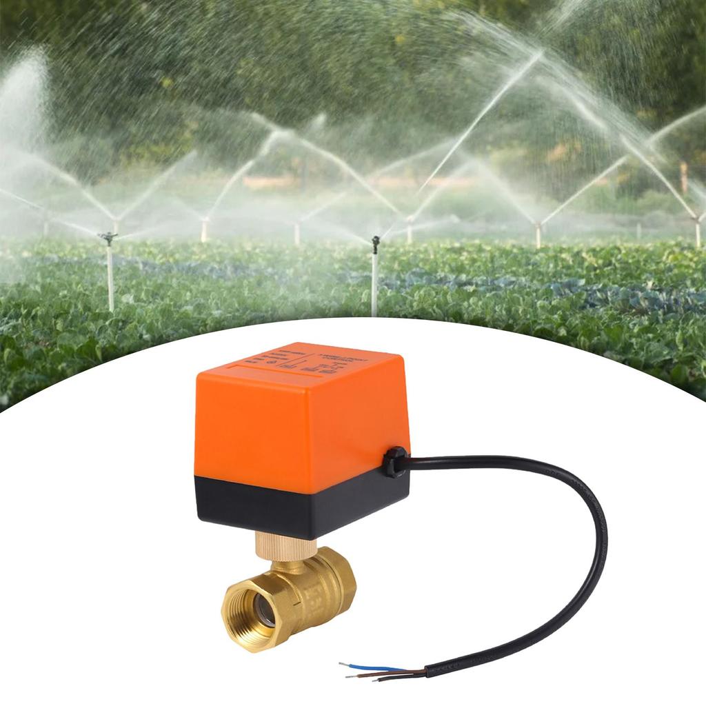 Ball Valves, Electric Valve, Low-noise Actuator for Units, Air Conditioning