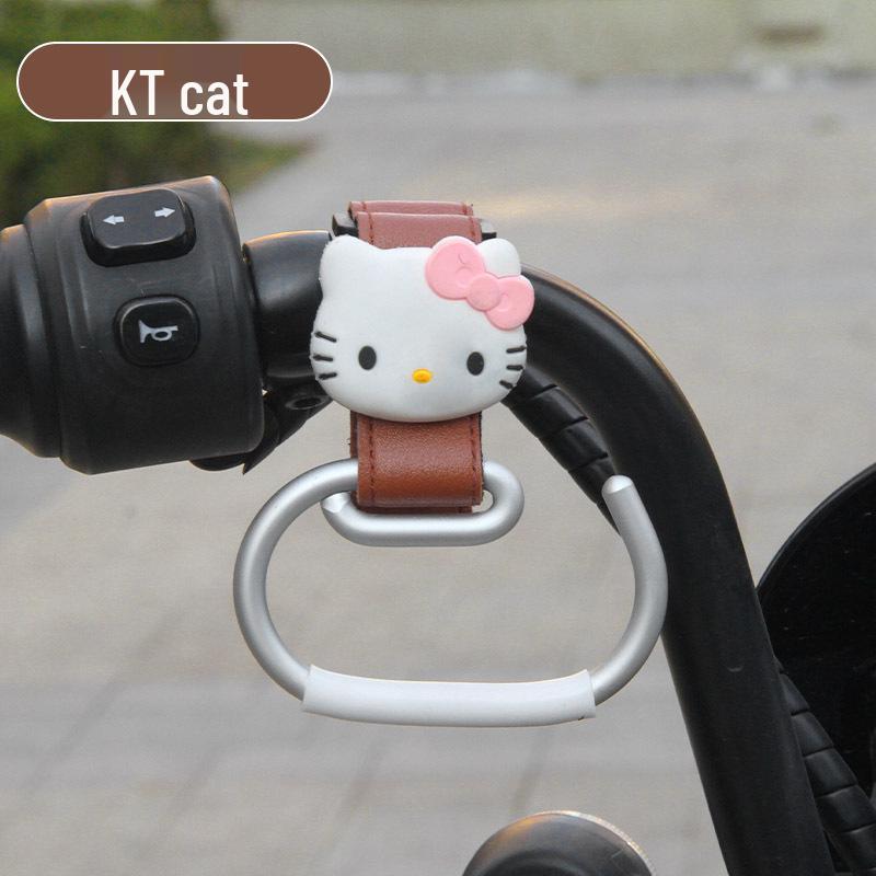 Korean Style High-Capacity Baby Stroller Hook - Strong Adhesive & Practical Design