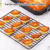 15Inch Turkey Roasting Pan Includes V-Shape Grill Rack Carbon Steel Roasting Tray Bakeware For Thanksgiving Christmas