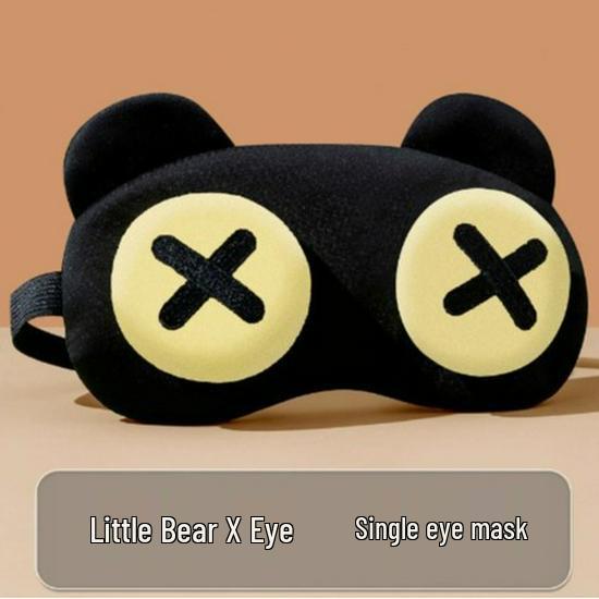 

Cartoon Sleep Eye Mask: Breathable, Cute, Hot & Ice Compress for Men & Women