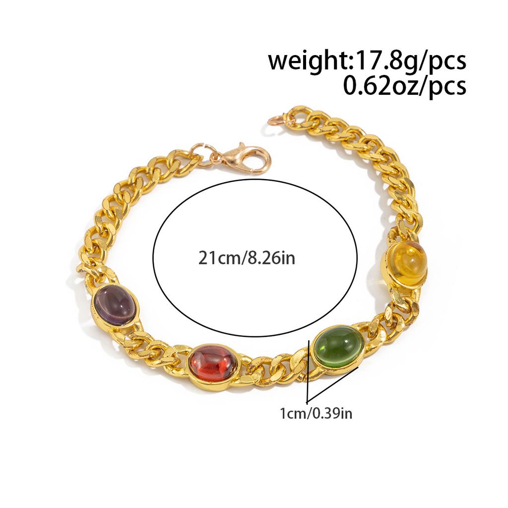 Vintage Inlaid Diamond Metal Necklace for Men, Trendy Hip-Hop Niche Light Luxury Bracelet, Versatile High-End Men's Collarbone Chain