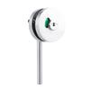 Zinc Alloy Door Lock Bolt Vacant Engaged Privacy Indicator Lock For Public Toilet Restroom