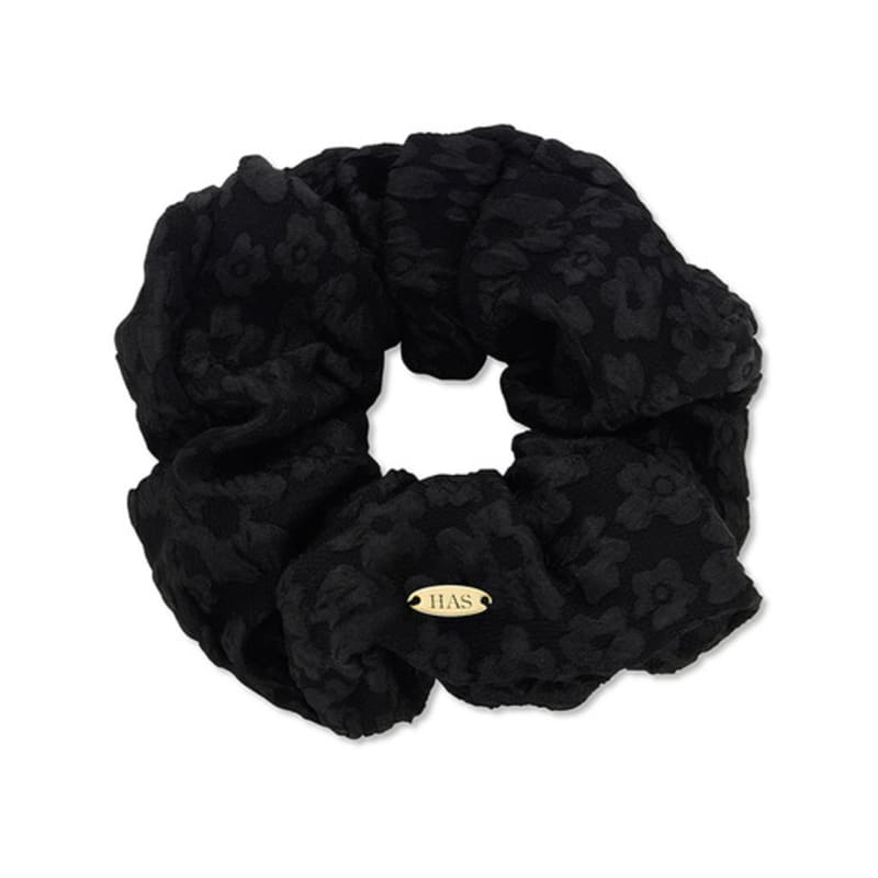 HAS HON005 Lace Jacquard Scrunchie