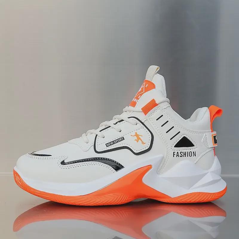 Herre Høye Sporty Basketball Sneakers - Trendy Vår Fritidssko