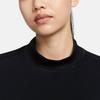 Nike FutureMove Cropped Loose Casual Sweatshirt Women Tops Black FN2793-010