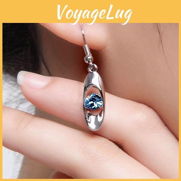 Oval Drop Water Shaped Eardrop Jewelry Women Fashion Earrings Gift Lightweight