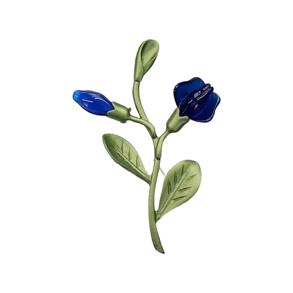 Colorful Brooch Multifuntional Accessory Beautiful Plant Pin Plant Brooch Perfect for Fashion Enthusiasts Present