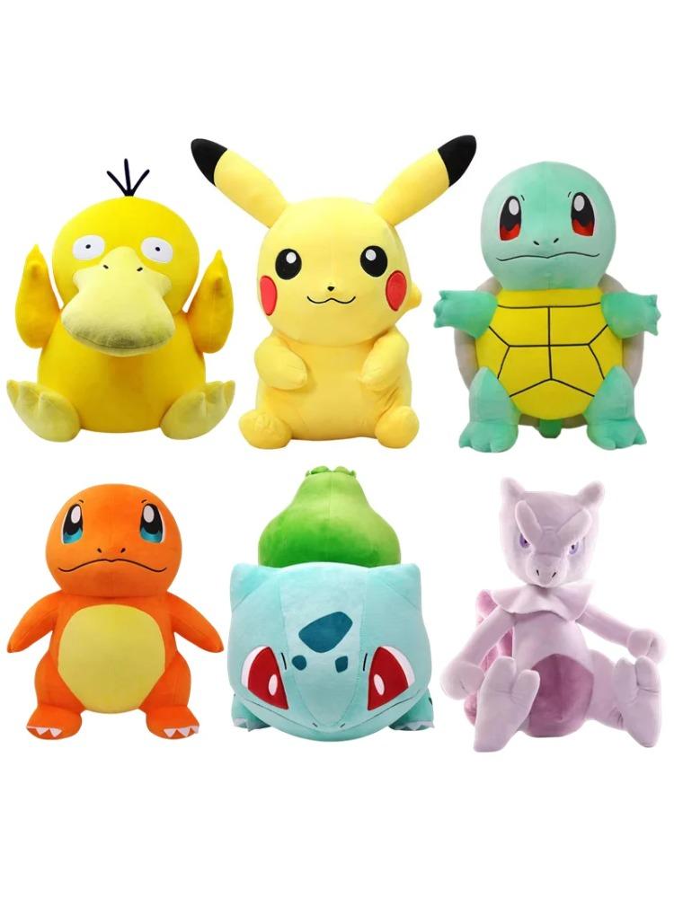 * Plush Toy Gengar Pikachu Kawaii Charizard Genuine Plush Doll Soft Cute Cartoon Piplup Toys for Kids Gift.!!