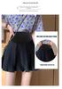 Maternity Pleated Chiffon Skirt - Spring/Summer Fringe Style with Belly Support