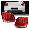 Outtail Lamp for Polo 6R 2009-2014 Taillight Brake Rear Taillight Assembly Without Bulb Rear Light Assembly (One Left Only)