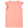 T-shirt pour enfants corail néon 92/104/116/128/140