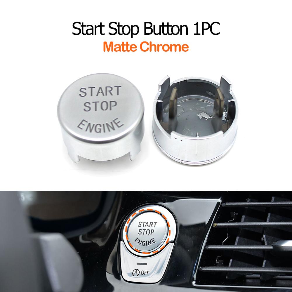 G30 G01 G12 Bilmotor Tändning Start Stopp AV-knapp Skyddslister För BMW 1 5 6 7 X3 X4 Serie F52 G31 G08 G02 F98 G32 G11
